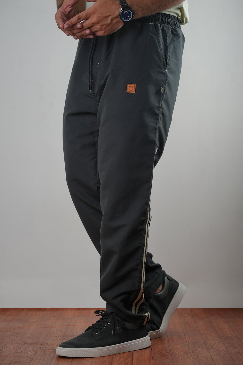 Men's Loose Fit Cotton Trousers - 0125155