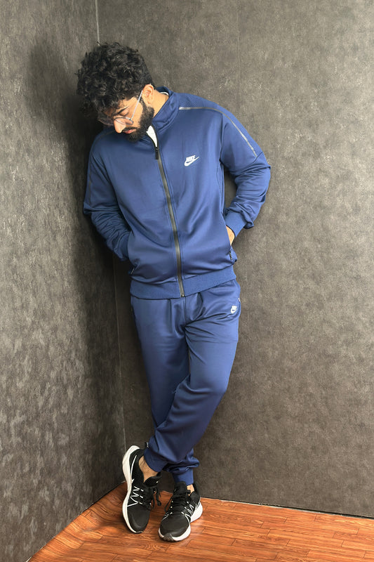 NKE Classic Collar Navy DRI-FIT Tracksuit - 4424005