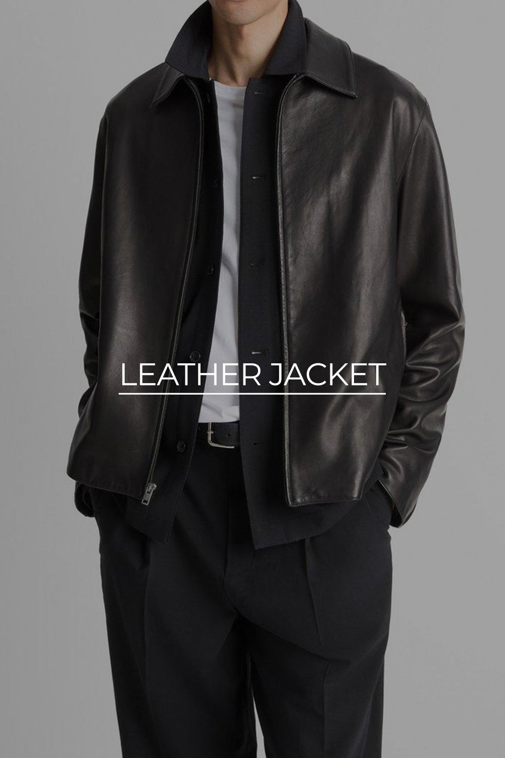 LEATHER JACKET - italiano.pk