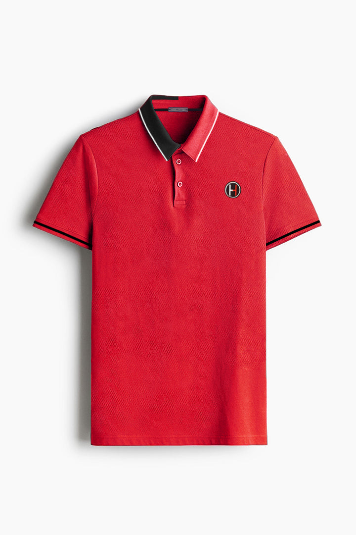 TH Tipping Collar Pique Polo Shirt - 0122077