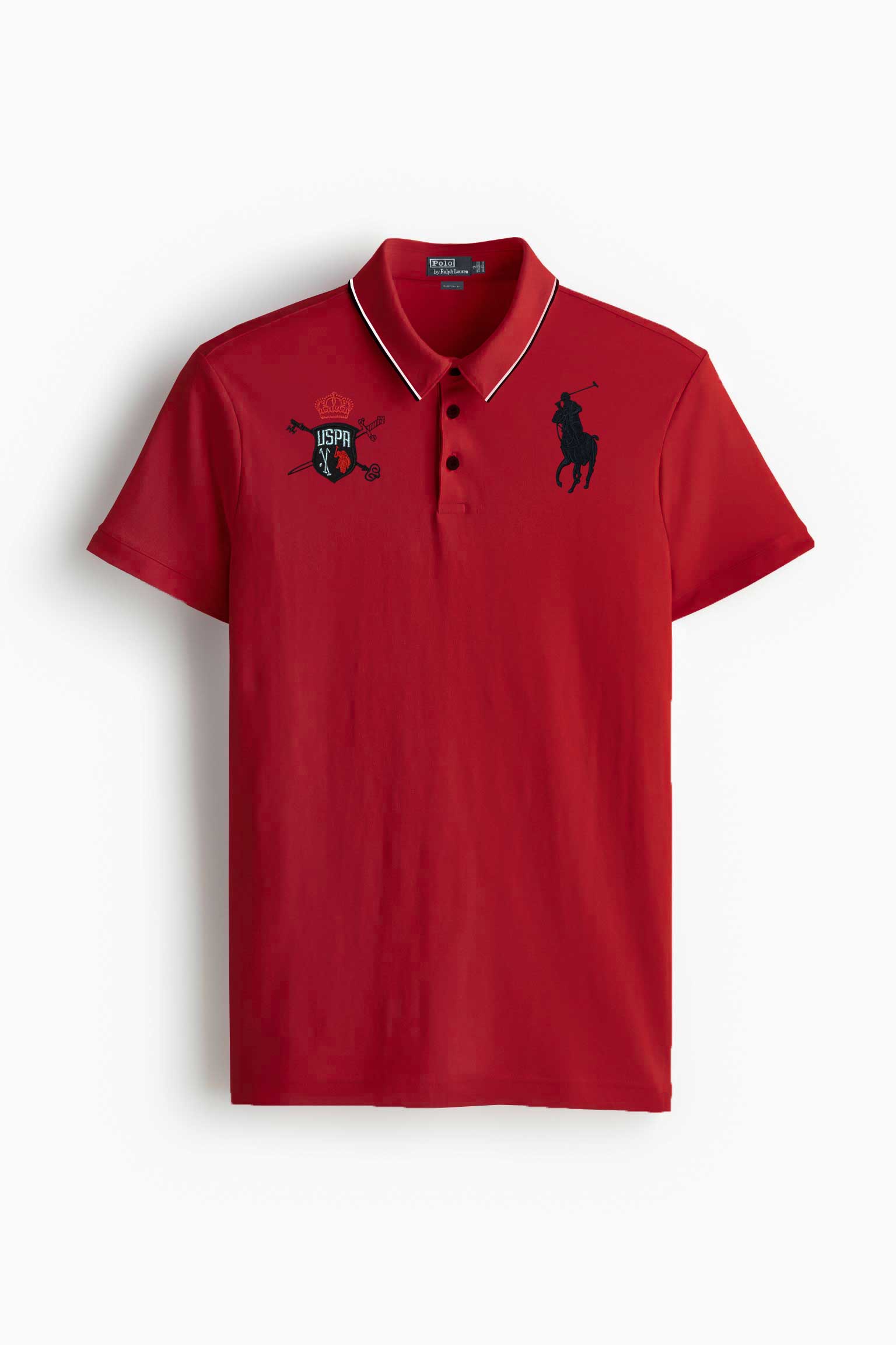 Polo By RL Tipping Collar Pique Polo Shirt - 0122242