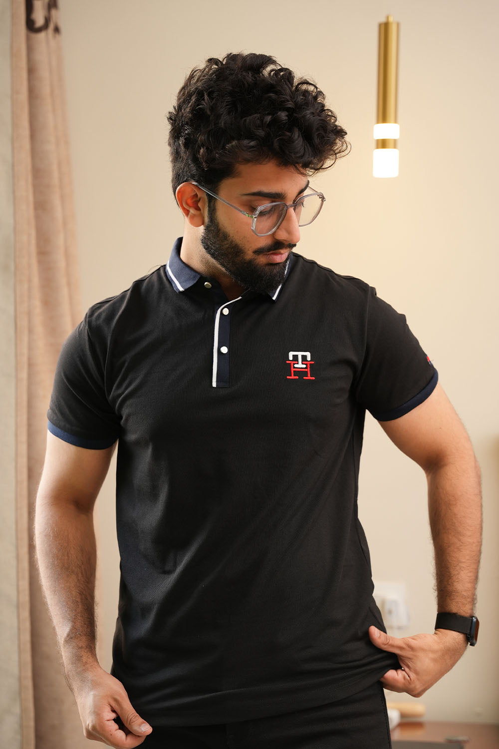 TH Tipping Collar Pique Polo Shirt - 0124033
