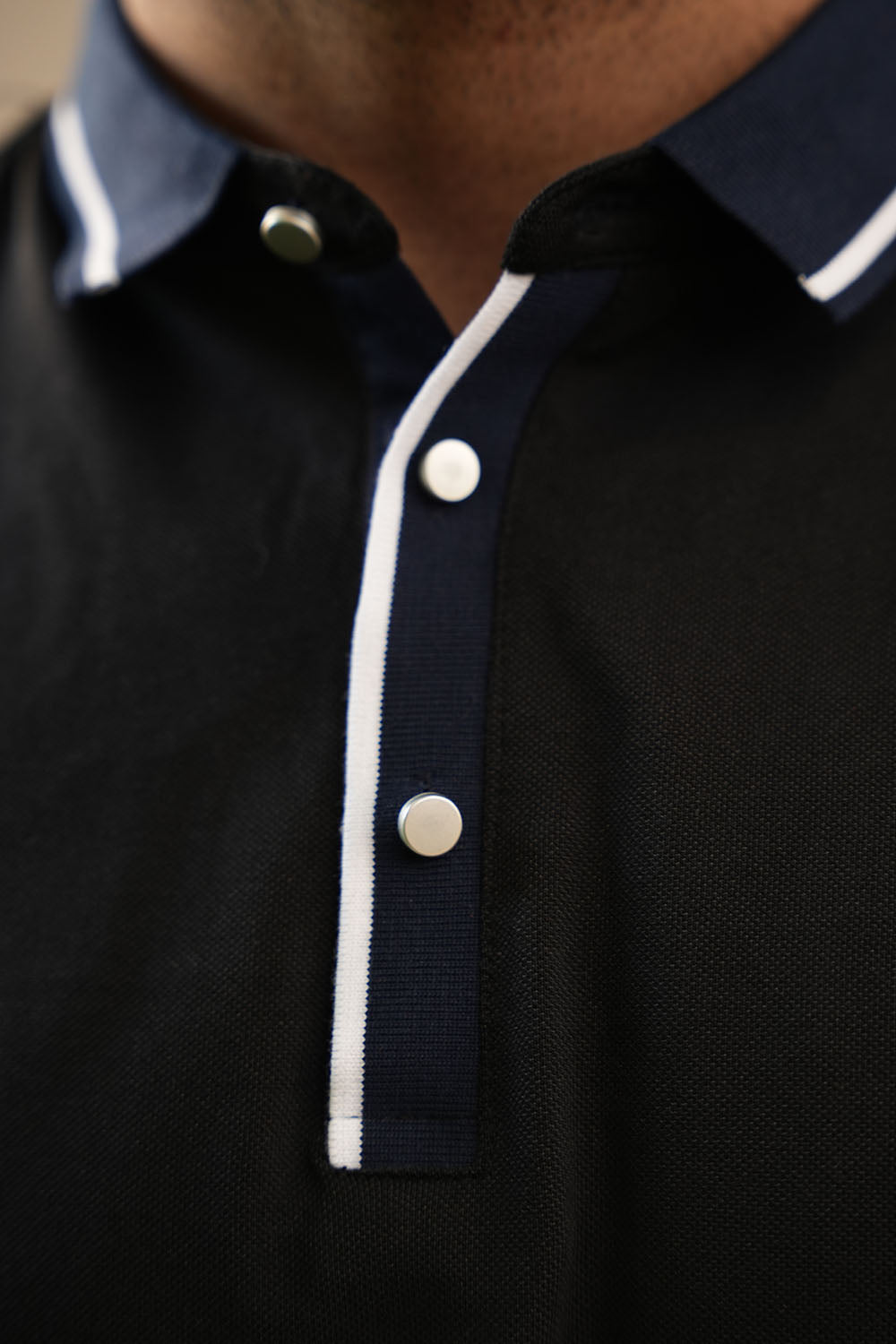 TH Tipping Collar Pique Polo Shirt - 0124033