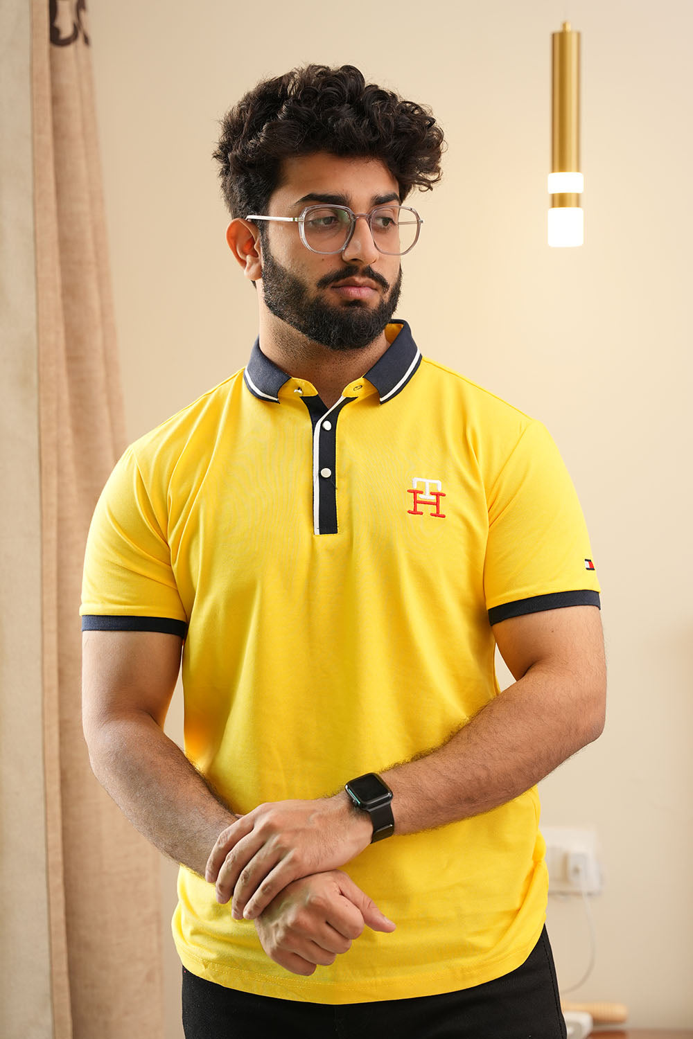 TH Tipping Collar Pique Polo Shirt - 0124033
