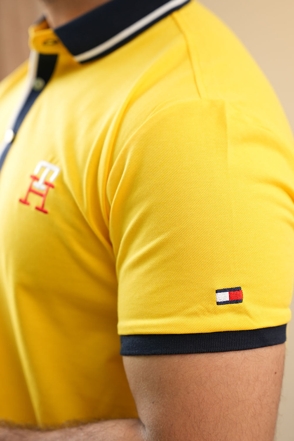 TH Tipping Collar Pique Polo Shirt - 0124033