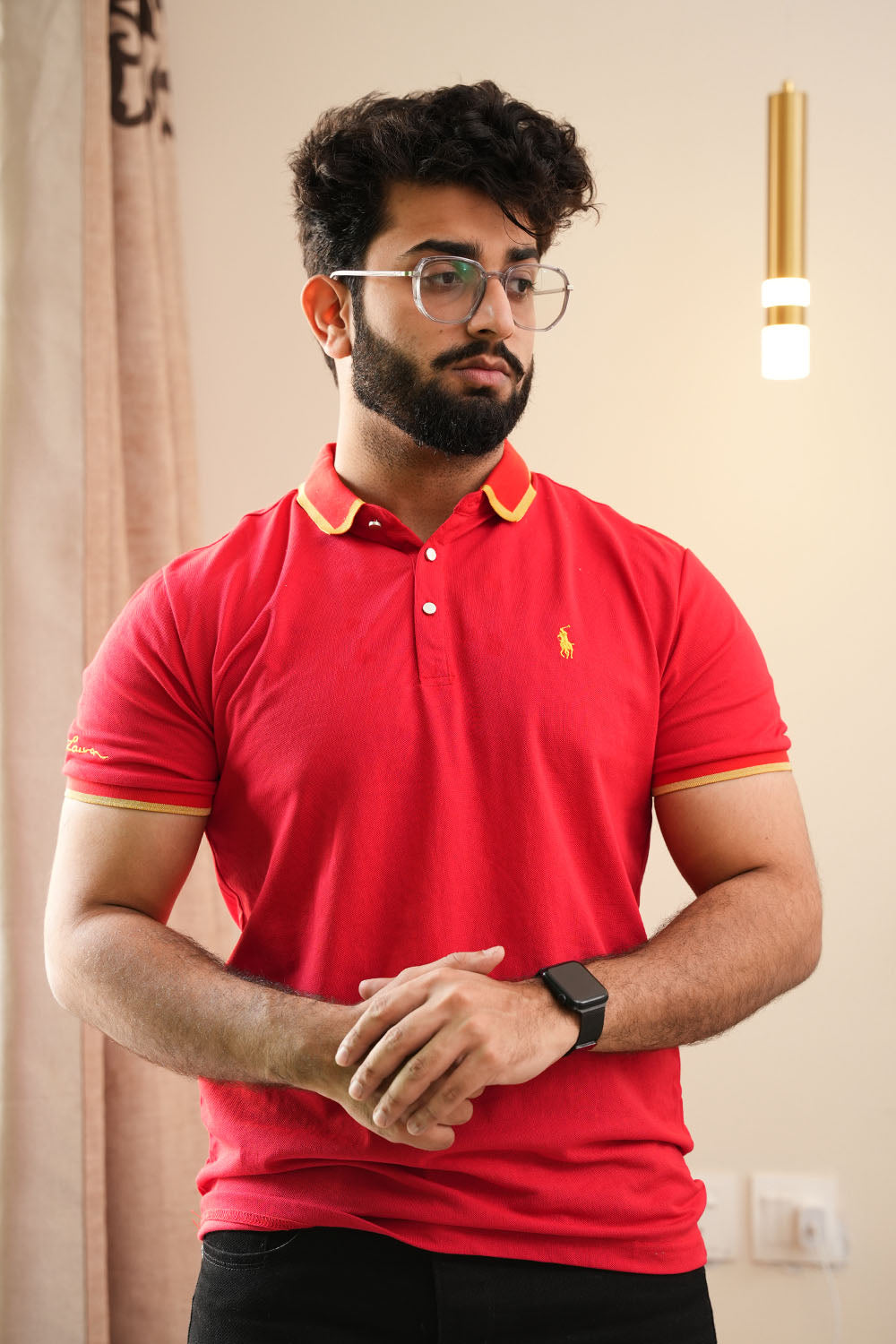 Polo Tipping Collar Pique Polo Shirt - 0124037