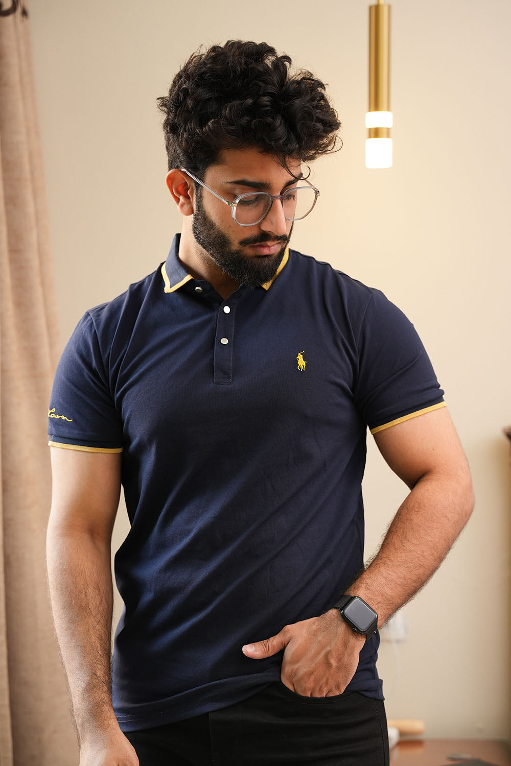 Polo Tipping Collar Pique Polo Shirt - 0124037