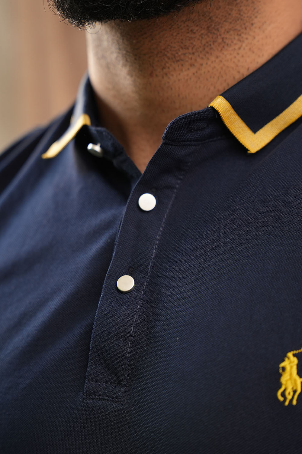 Polo Tipping Collar Pique Polo Shirt - 0124037