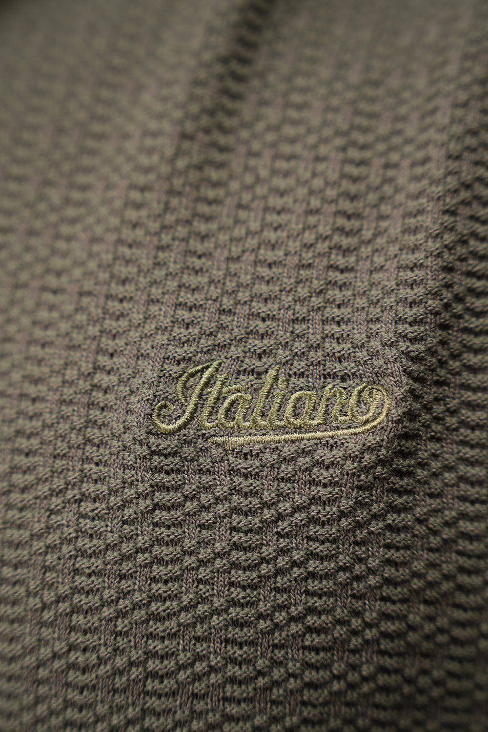 ITA Textured Polo Collar T-shirt 0125063