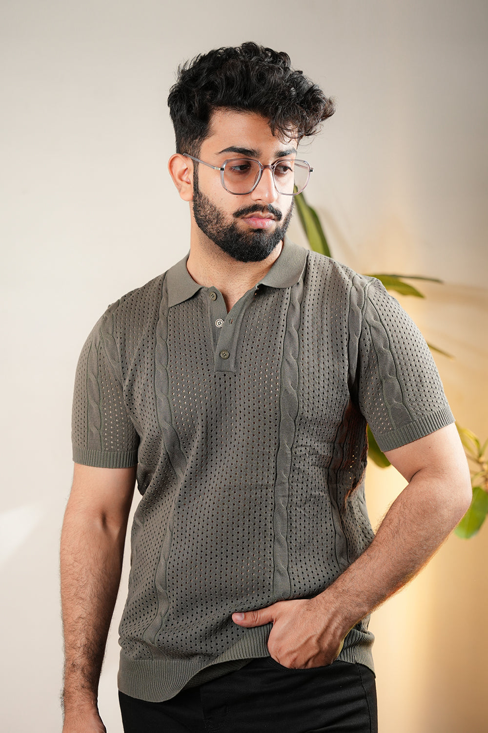 ITA Polo Collar T-shirt 0125072