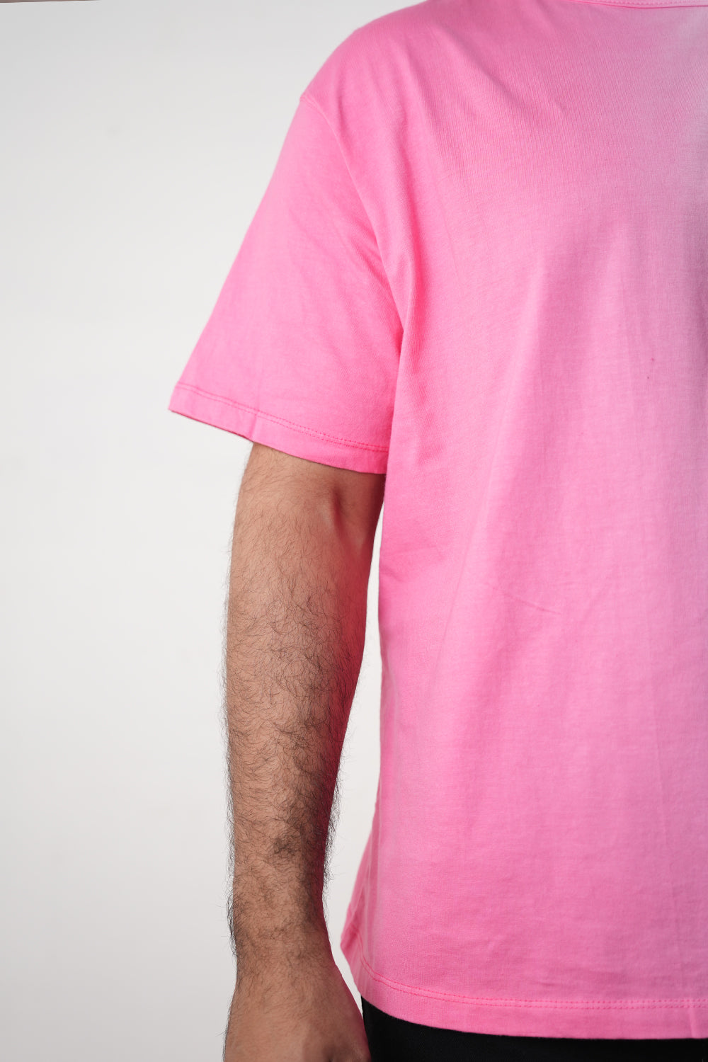 Tommy Jeans signature logo ombre t-shirt pink - 0125103