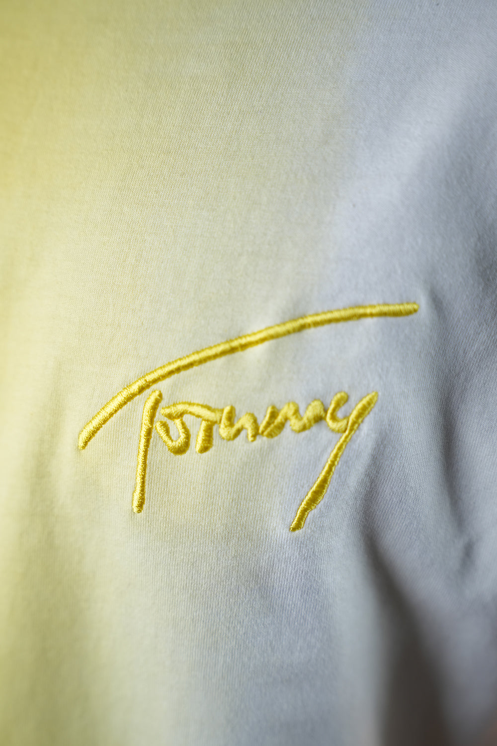 Tommy Jeans signature logo ombre t-shirt pink - 0125103