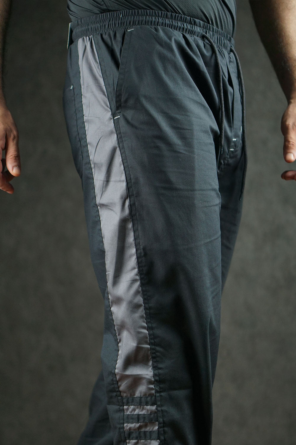 Men's Loose Fit Cotton Trousers - 0125138