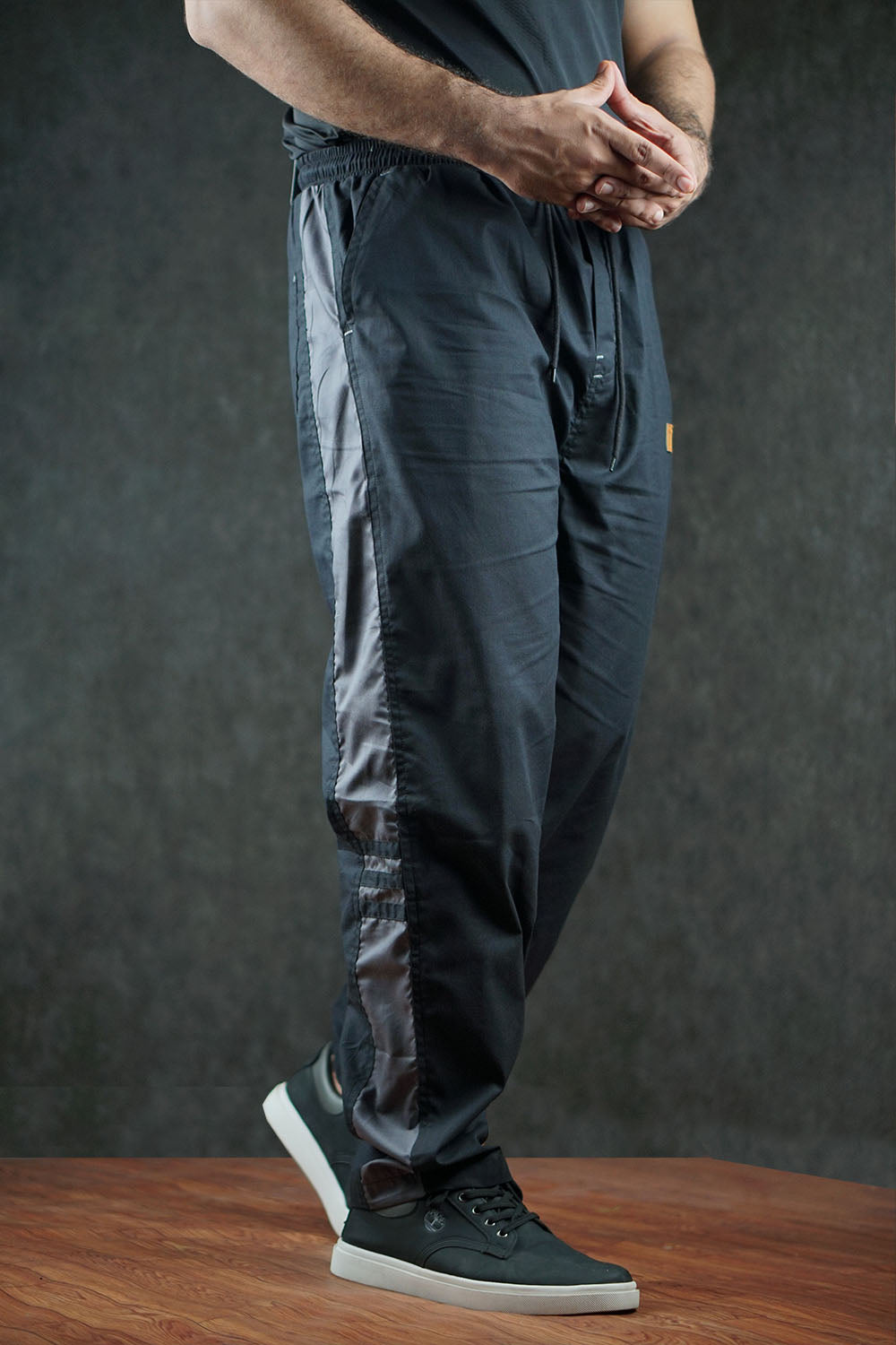 Men's Loose Fit Cotton Trousers - 0125138