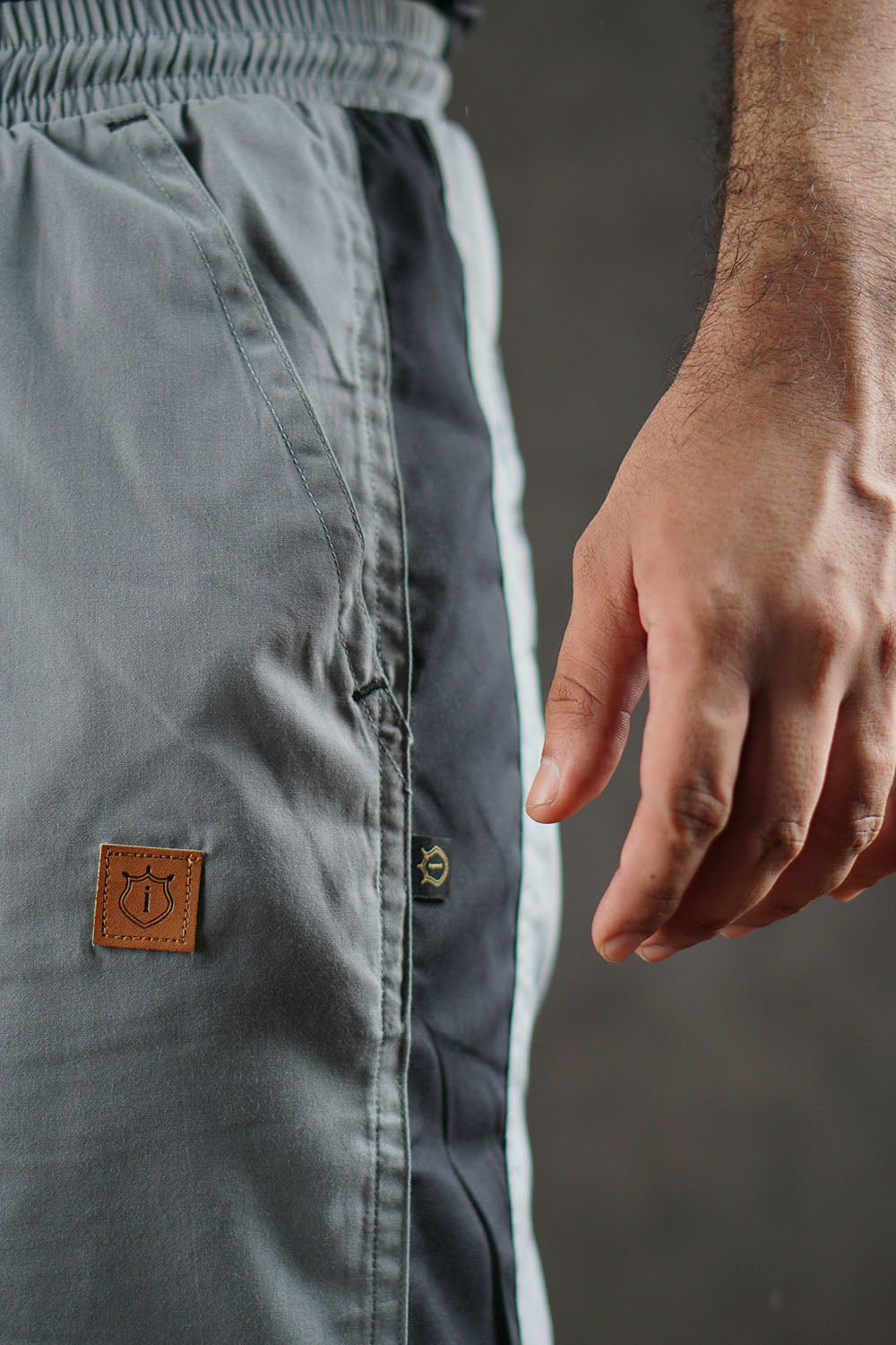 Men's Loose Fit Cotton Trousers - 0125138