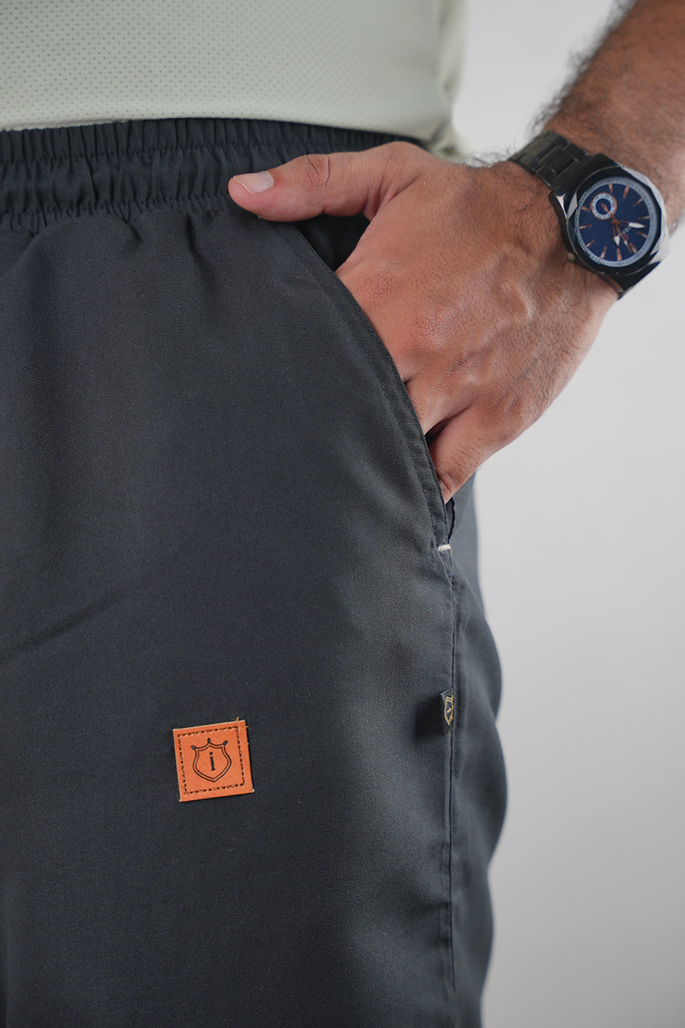 Men's Loose Fit Cotton Trousers - 0125155
