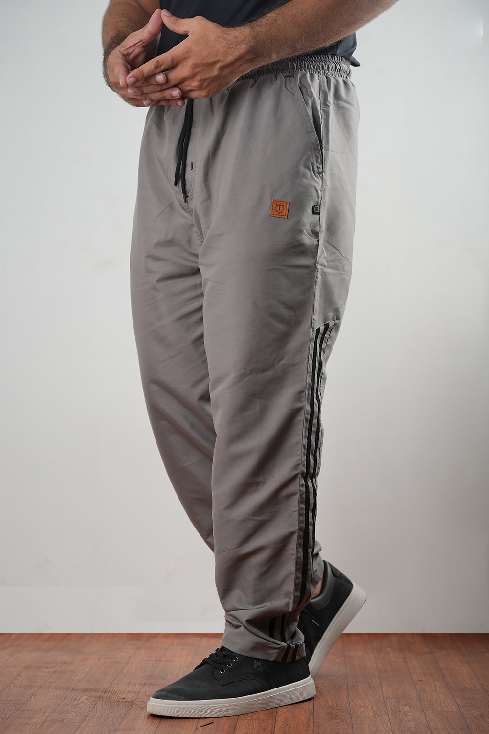 Men's Loose Fit Cotton Trousers - 0125155