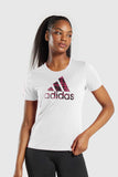 ADS Women White Logo Tee - 0322032