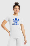 ADS Women White Logo Tee - 0322033