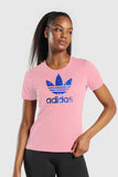 ADS Women Pink Logo Tee - 0322033