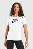 NKE Women White Logo Tee - 0322035