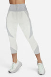 Women Activewear White Gym Wear Leggings - 0324014