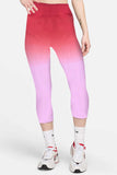 Women Red Gym Wear Leggings - 0324016