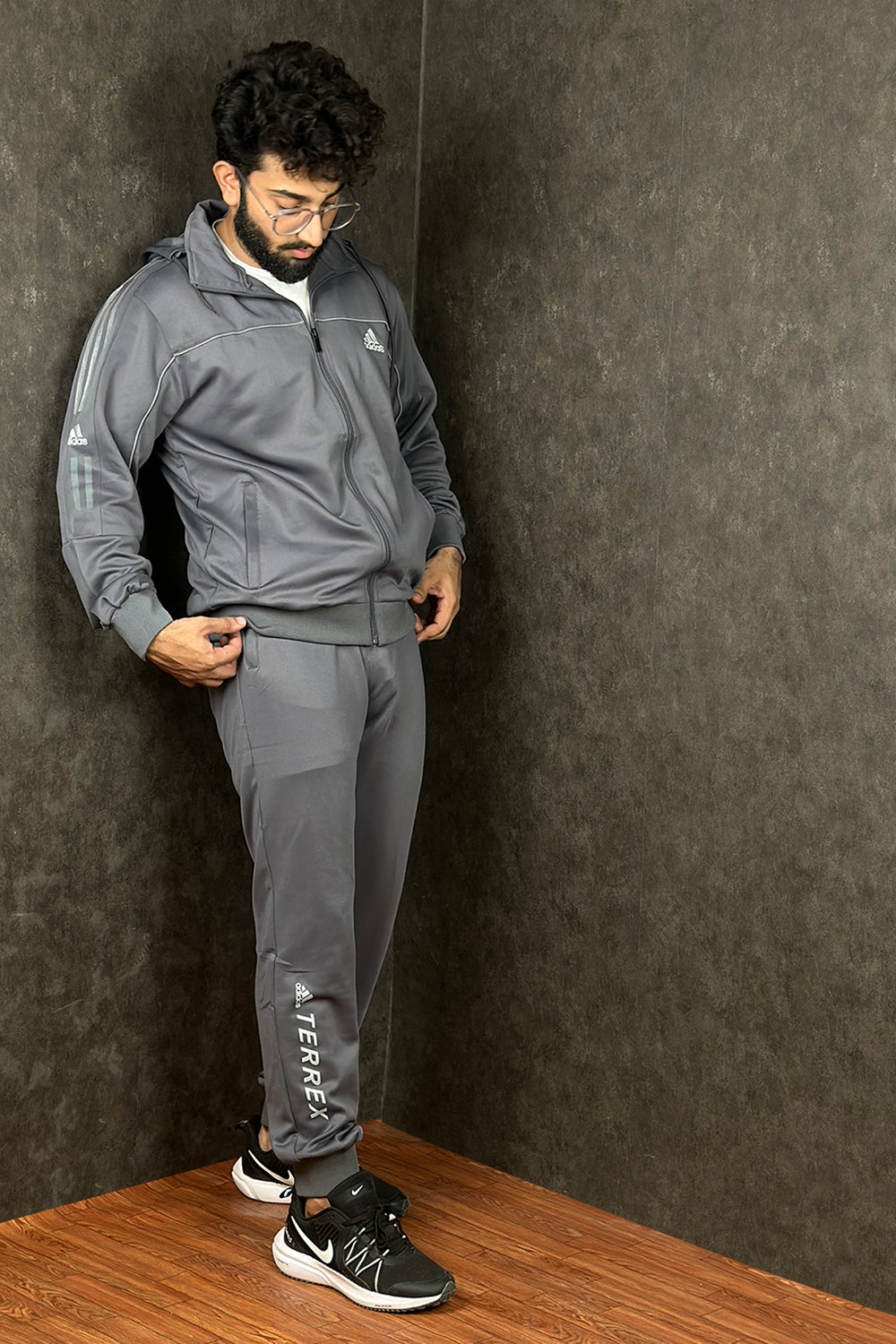 ADS Classic Collar Black  Tracksuit - 4424001