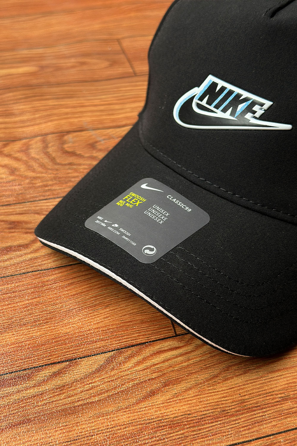 nike cap swoosh black