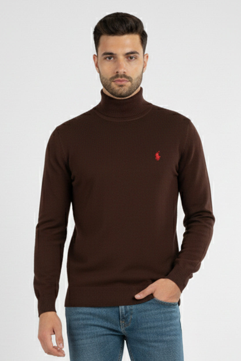 Walnut  Long Neck Sweatshirt - 1125008