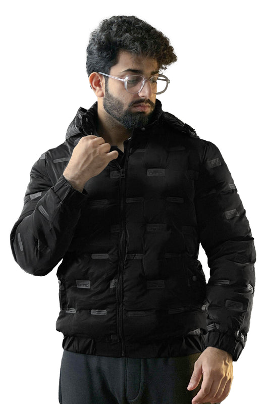 Phantom Black Puffer Jacket - 1124029