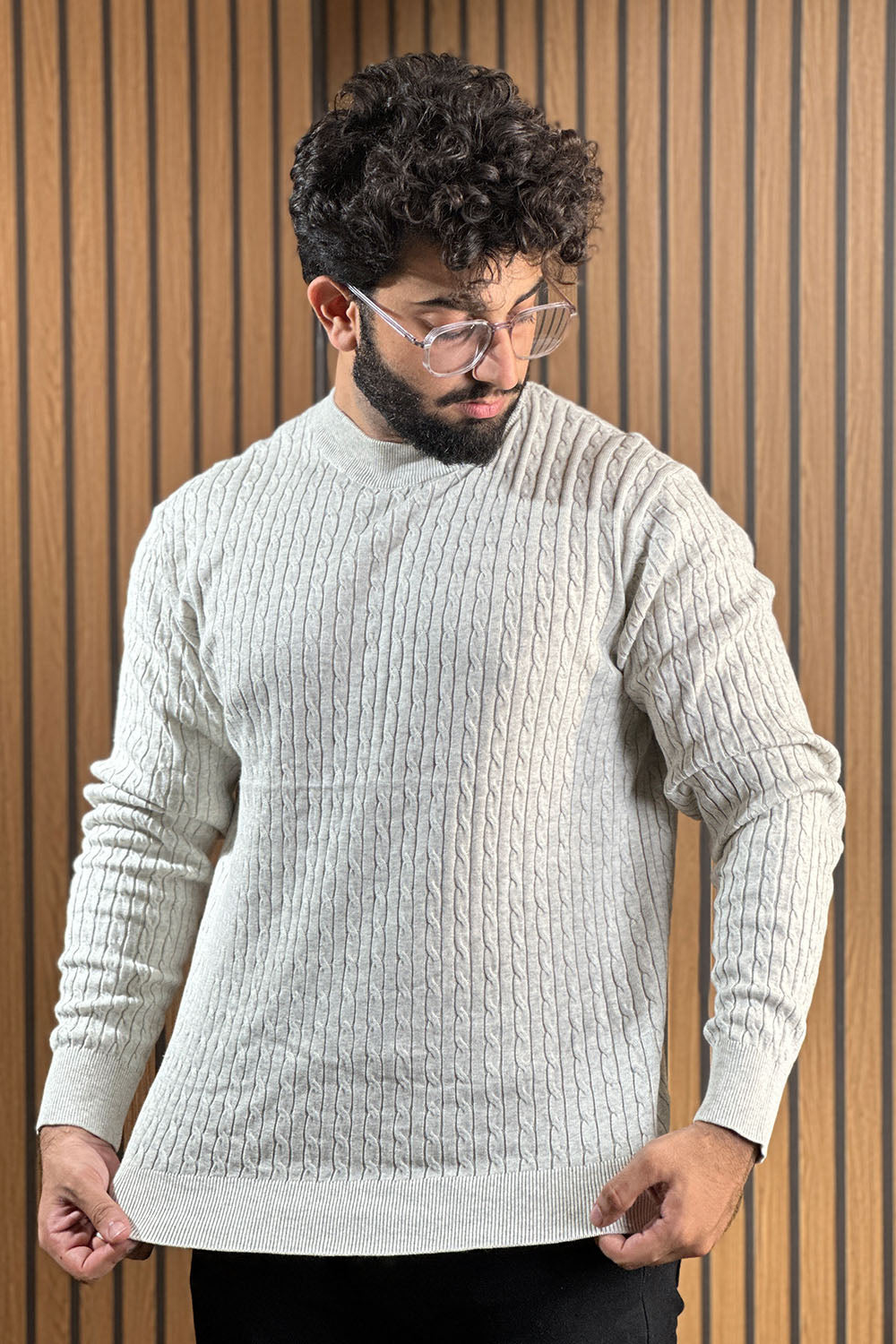 Crew Neck Sweat Shirt - 1124068