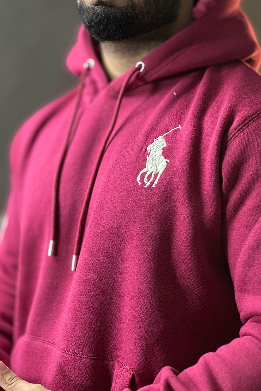 Polo Pull Over Hoodie - 1124191