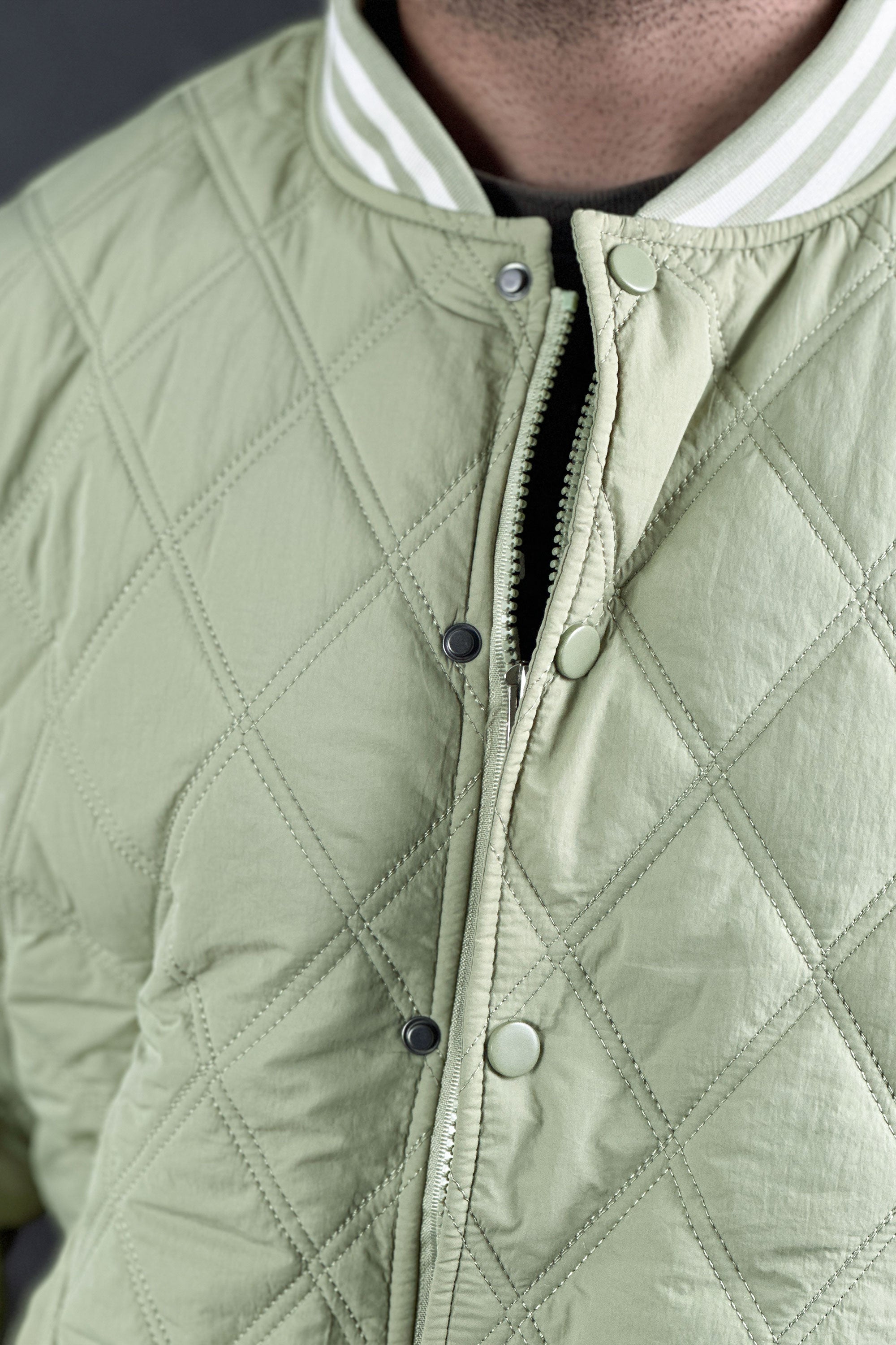 Urbane Pure  Baseball Collar Light Weight Jacket - 1124101