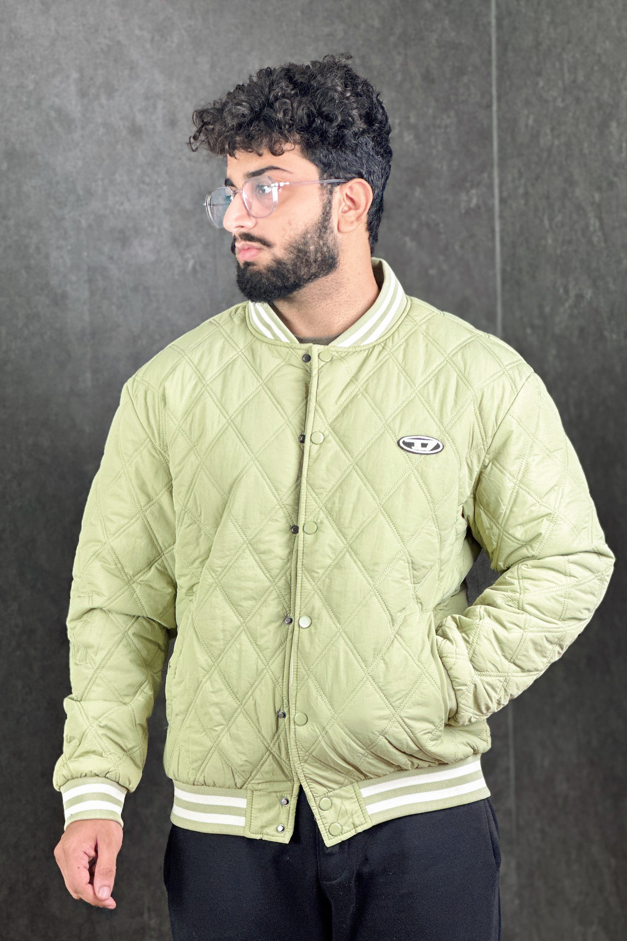 Urbane Pure  Baseball Collar Light Weight Jacket - 1124101