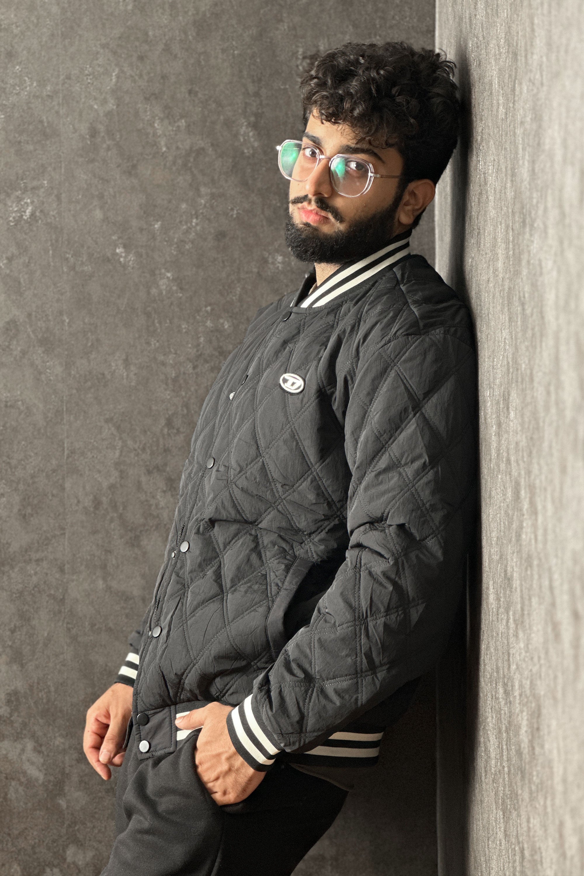 Urbane Pure  Baseball Collar Light Weight Jacket - 1124101