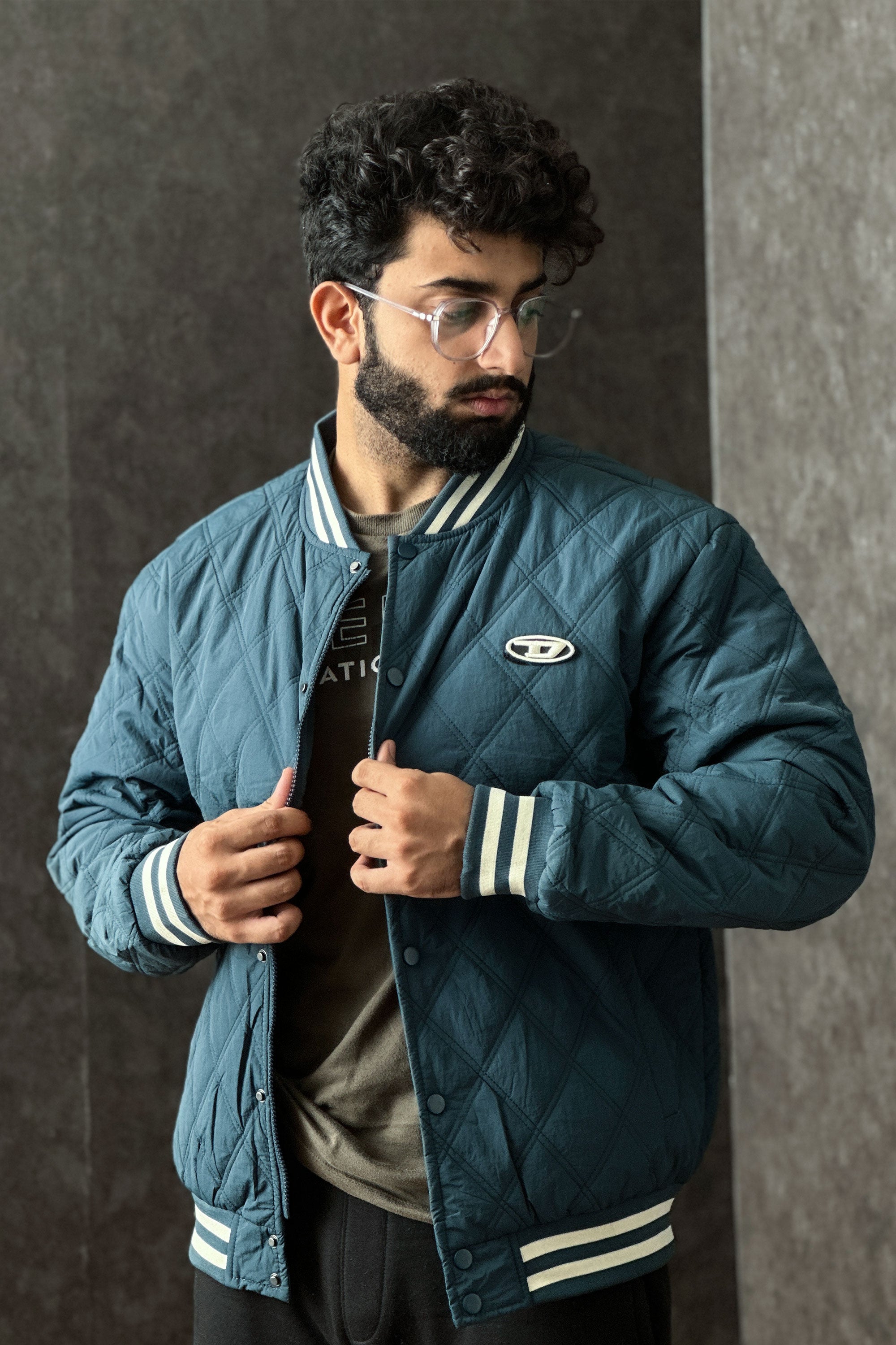 Urbane Pure  Baseball Collar Light Weight Jacket - 1124101