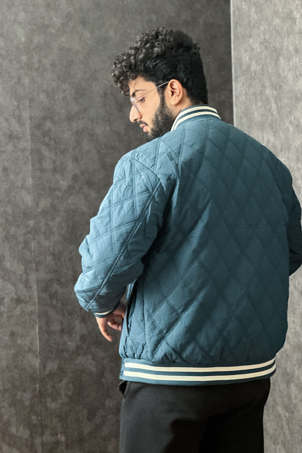 Urbane Pure  Baseball Collar Light Weight Jacket - 1124101
