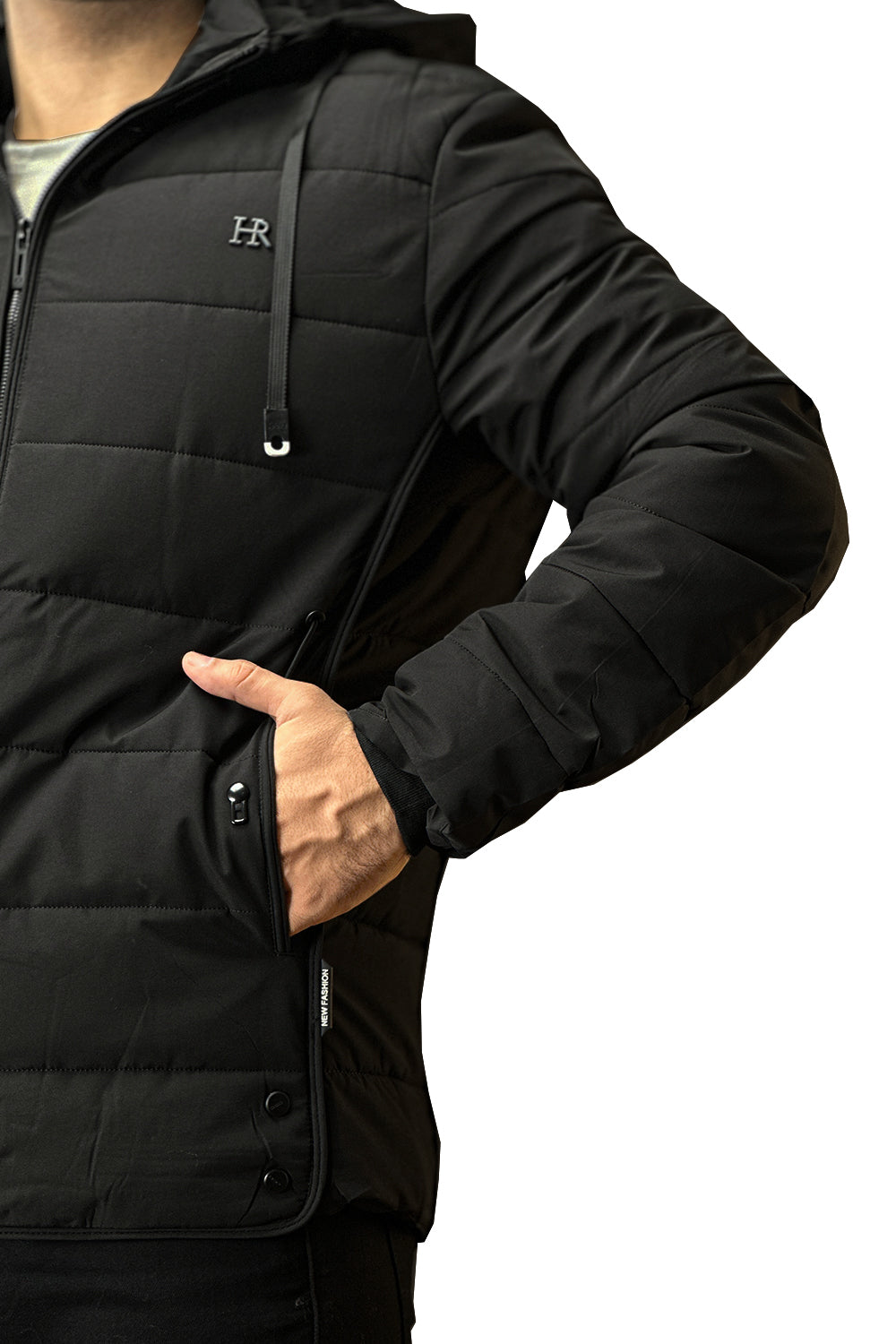 Grease Black Puffer Jacket - 1124112