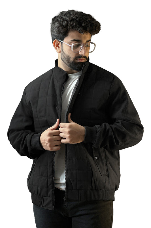 Ebony Black Puffer Jacket - 1124113