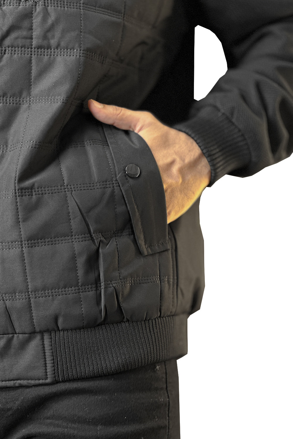 Ebony Black Puffer Jacket - 1124113