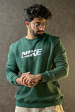 NKE Pine Green Crew Neck Sweatshirt - 1124146 DGN