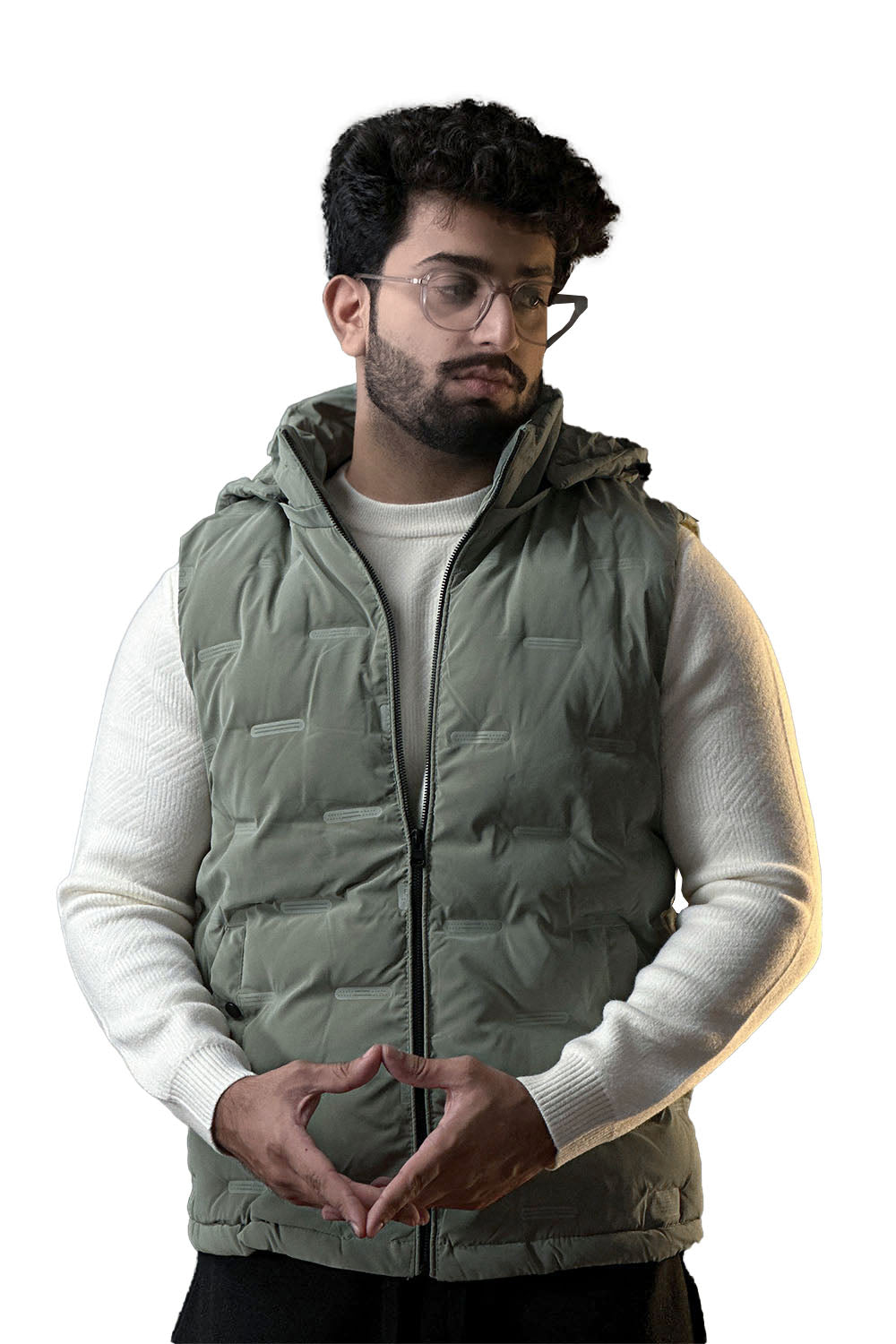 Velvety Gilet Jackets 1124171
