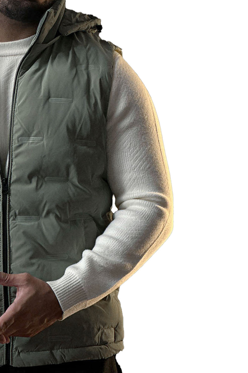 Velvety Gilet Jackets 1124171