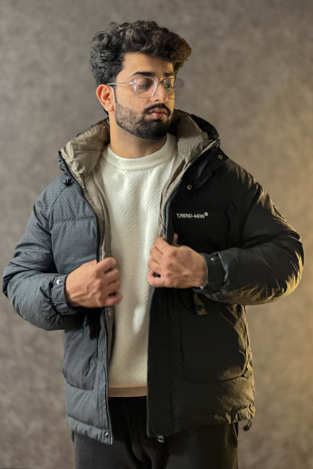 Trendy Rhino Puffer Jacket - 1124176