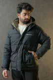 Trendy Rhino Grey Puffer Jacket - 1124176