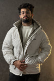 Trendy Rhino Grey Puffer Jacket - 1124176