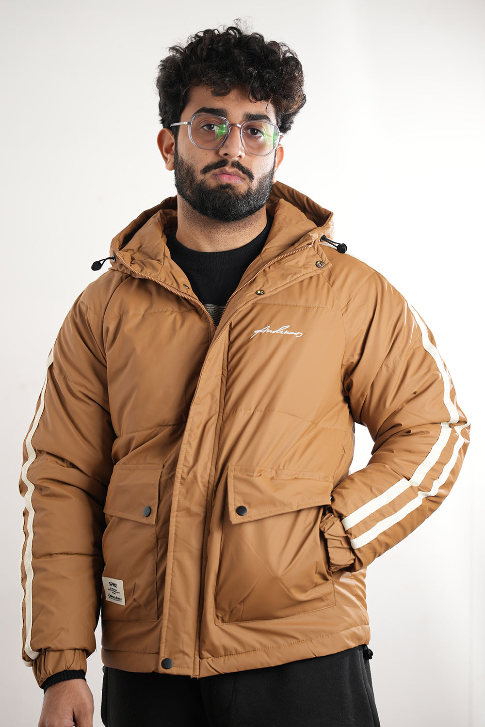 Double Pocket Puffer Jacket - 1124178