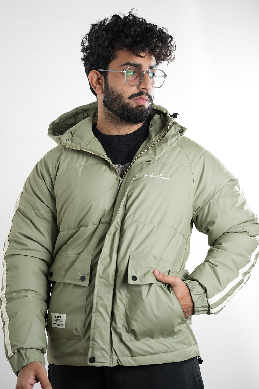 Double Pocket Puffer Jacket - 1124178