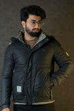 Sable Black Puffer Jacket - 1124180